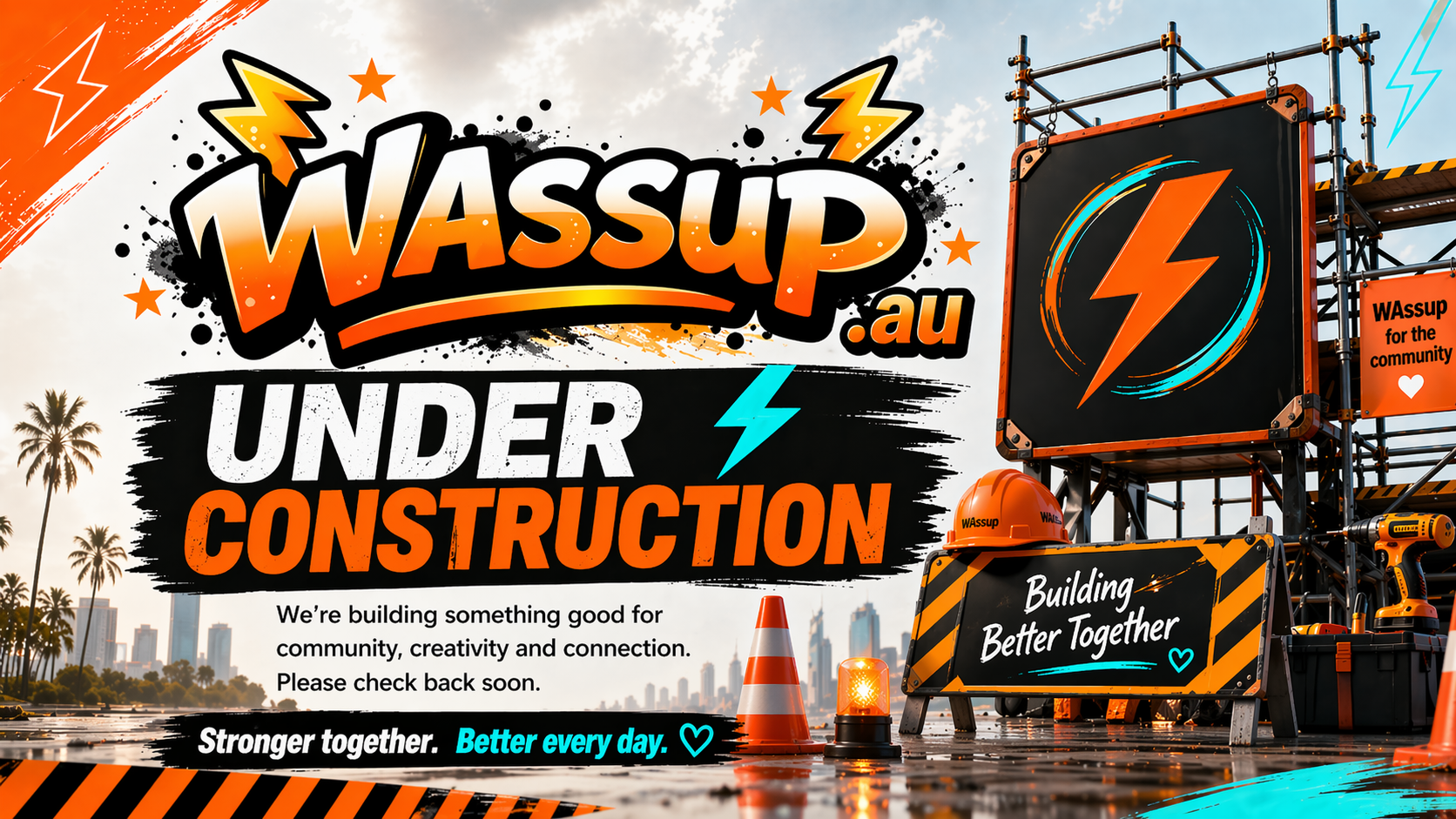 WAssup.au website under construction